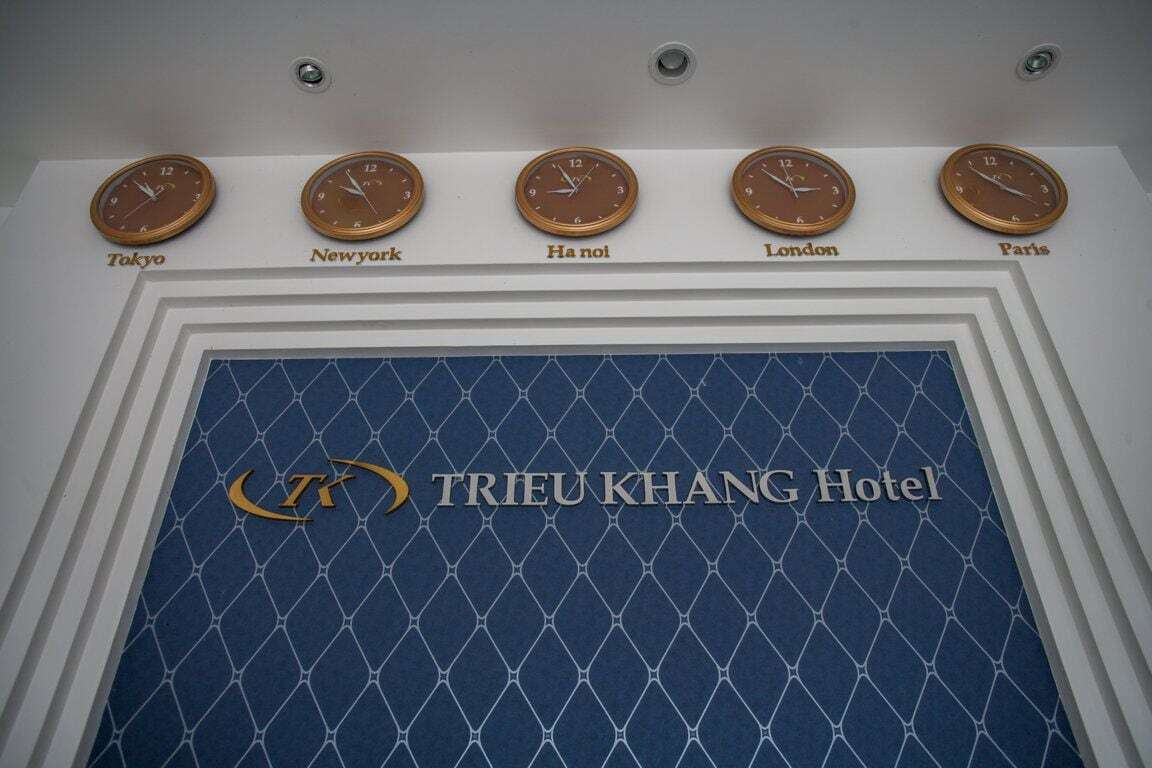 Trieu Khang Hotel Cam Ranh Bagian luar foto